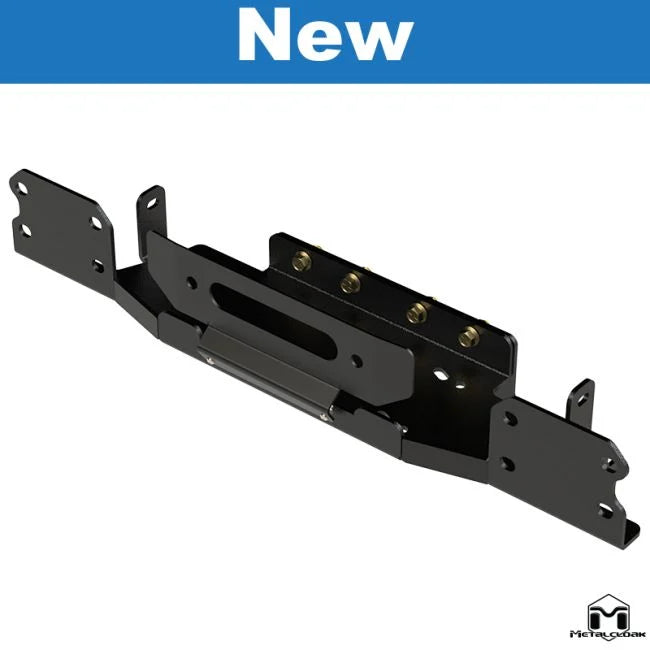 Metalcloak Jeep Stock Bumper Winch Plate (6110) West Coast OffRoaders