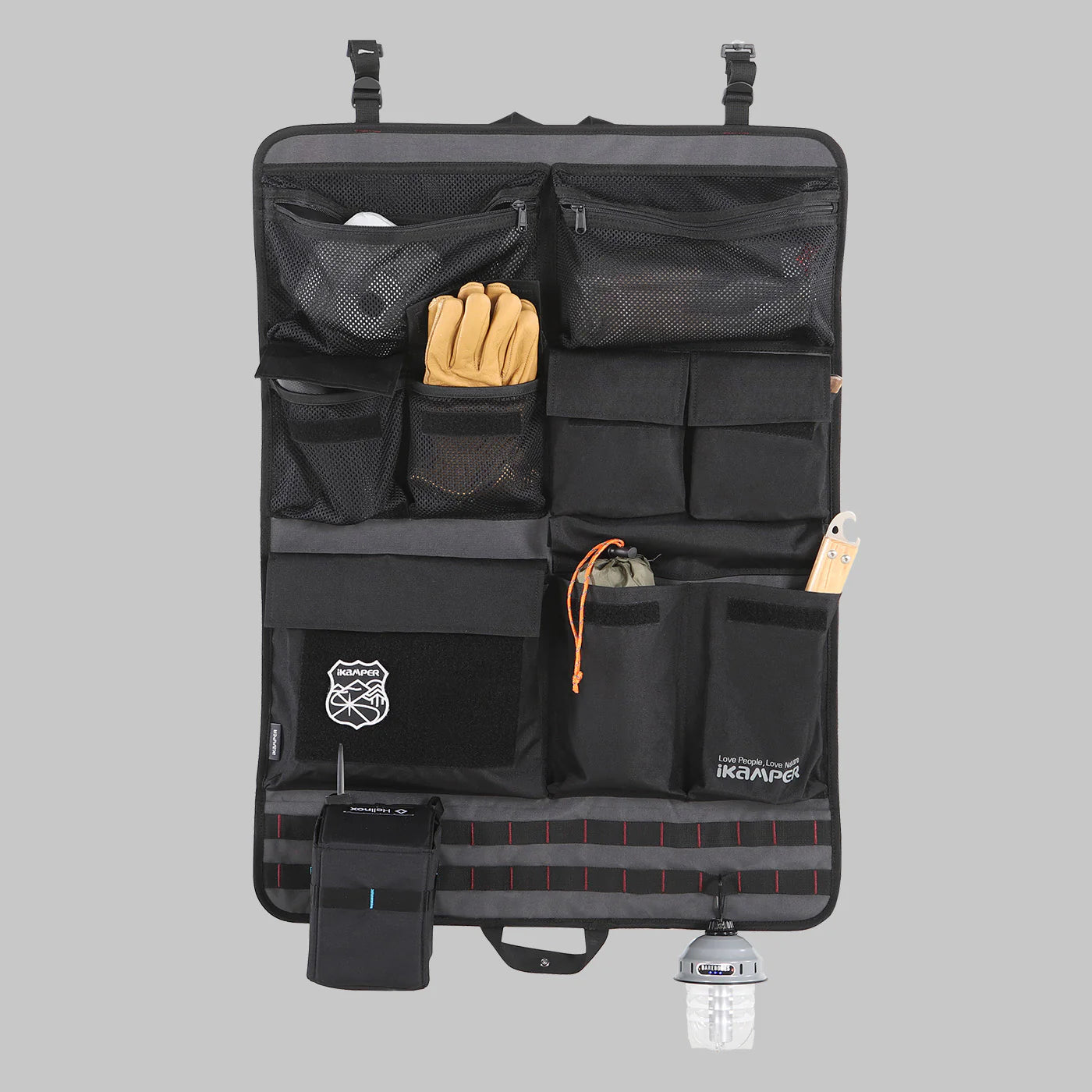 Velco Storage Racks iKamper Storage Rack 3.0 – RTT Organizer w/ MOLLE & Velcro – West Coast ...