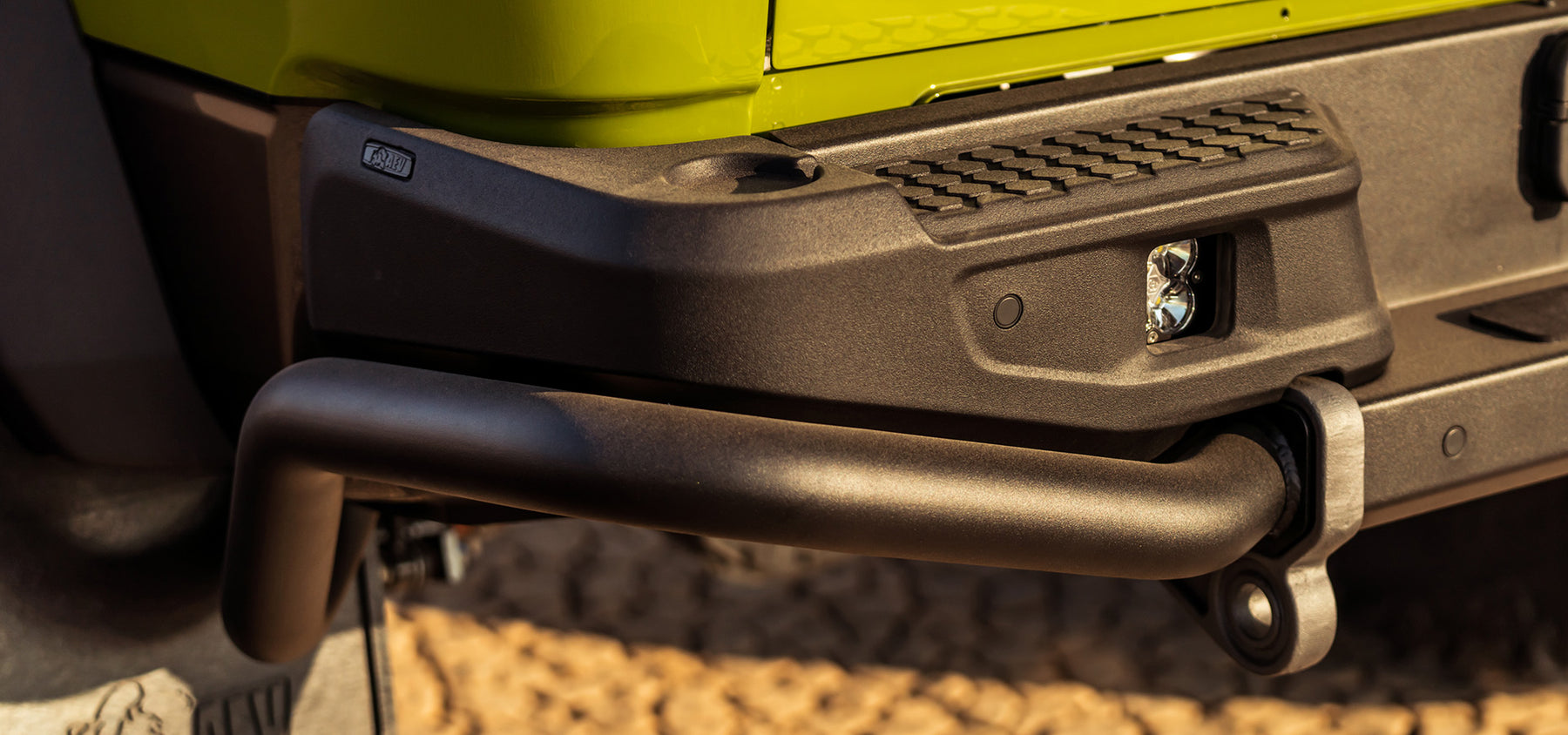 Ram Hd Rear View AEV - RAM HD Rear Bumper, West Coast Off-Roaders, North Vancouver