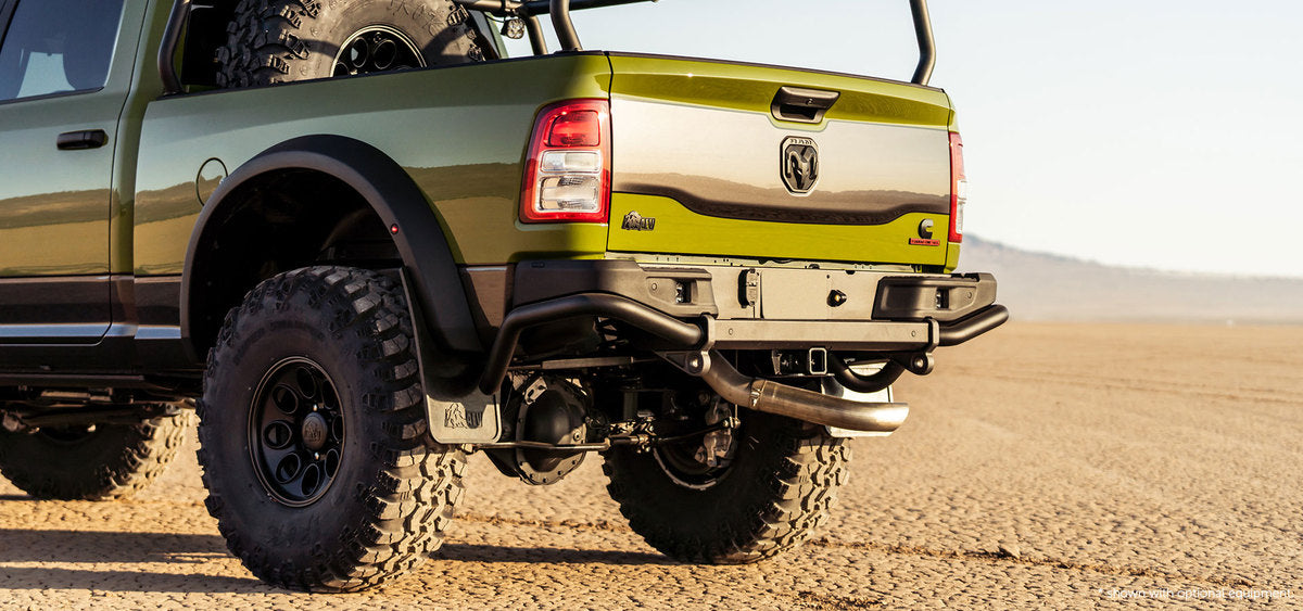Ram Hd Rear View AEV - RAM HD Rear Bumper, West Coast Off-Roaders, North Vancouver